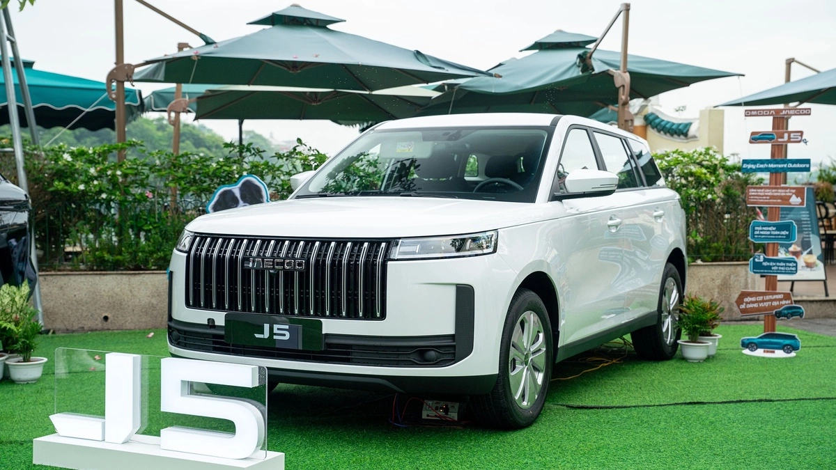 Jaecoo J5 - CUV cỡ B sắp ra mắt Việt Nam, giá từ dưới 569 triệu đồng