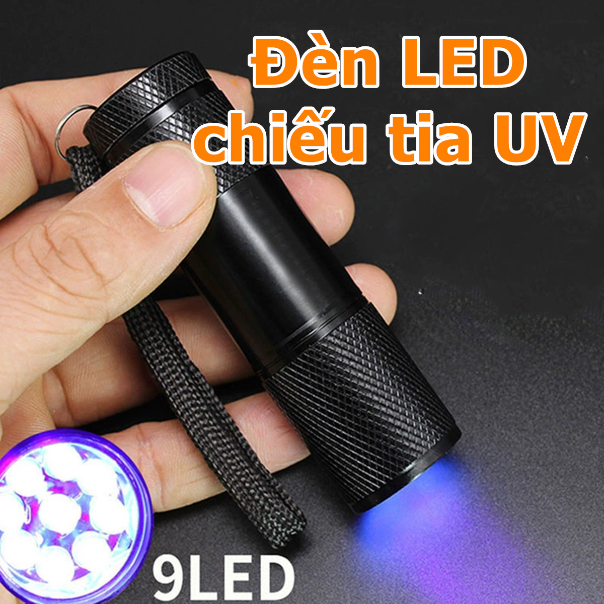 Đèn LED chiếu tia UV