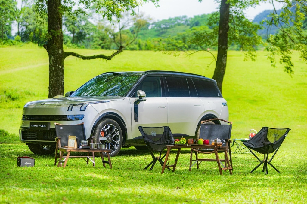 Lynk & Co 900 trong một chuyến dã ngoại. Ảnh: Lynk & Co