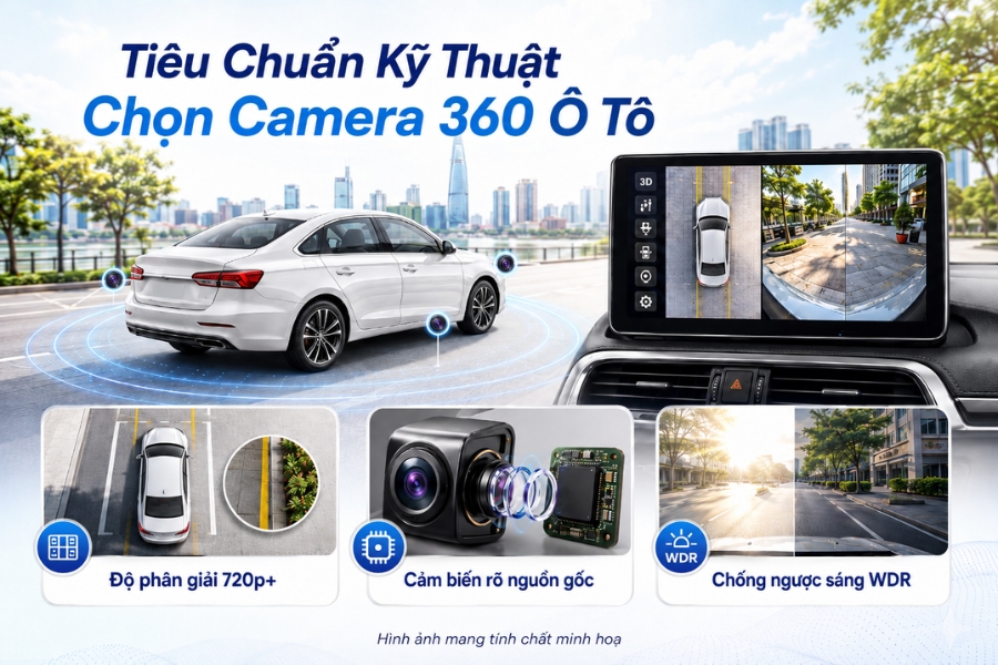 3 ba tiêu chí chọn mua camera 360 độ
