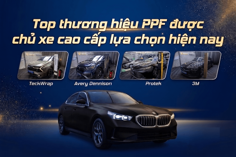 Điểm danh các dòng PPF xe hơi cao cấp được giới thượng lưu tin dùng