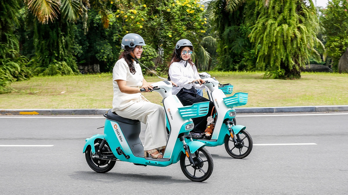 DiDi Bike: Giải pháp thuê xe đạp điện công cộng mới tại Việt Nam