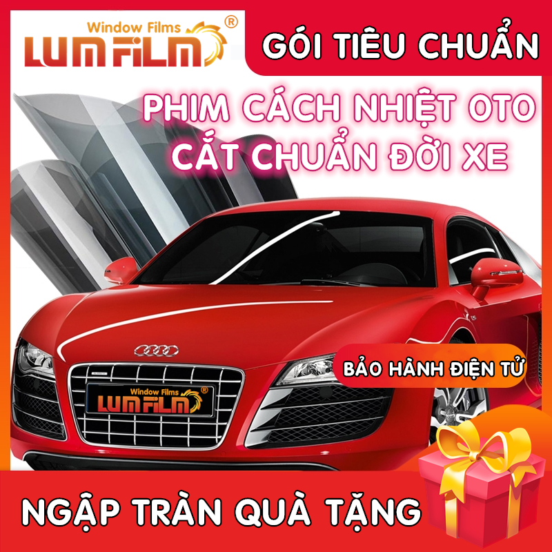 phim cách nhiệt cắt theo xe 4-7 chỗ (COMBO siêu tiết kiệm) Gói tiêu chuẩn.