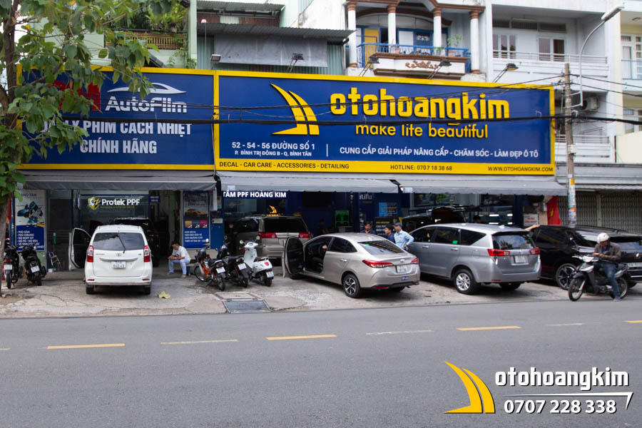 Ô Tô Hoàng Kim - Địa chỉ cung cấp và thi công dán PPF ô tô uy tín, chuyên nghiệp