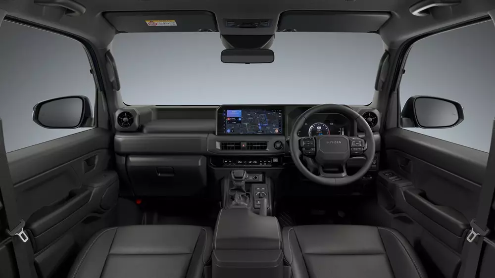 Khoang lái của Toyota Land Cruiser FJ Khoang lái của Toyota Land Cruiser FJ