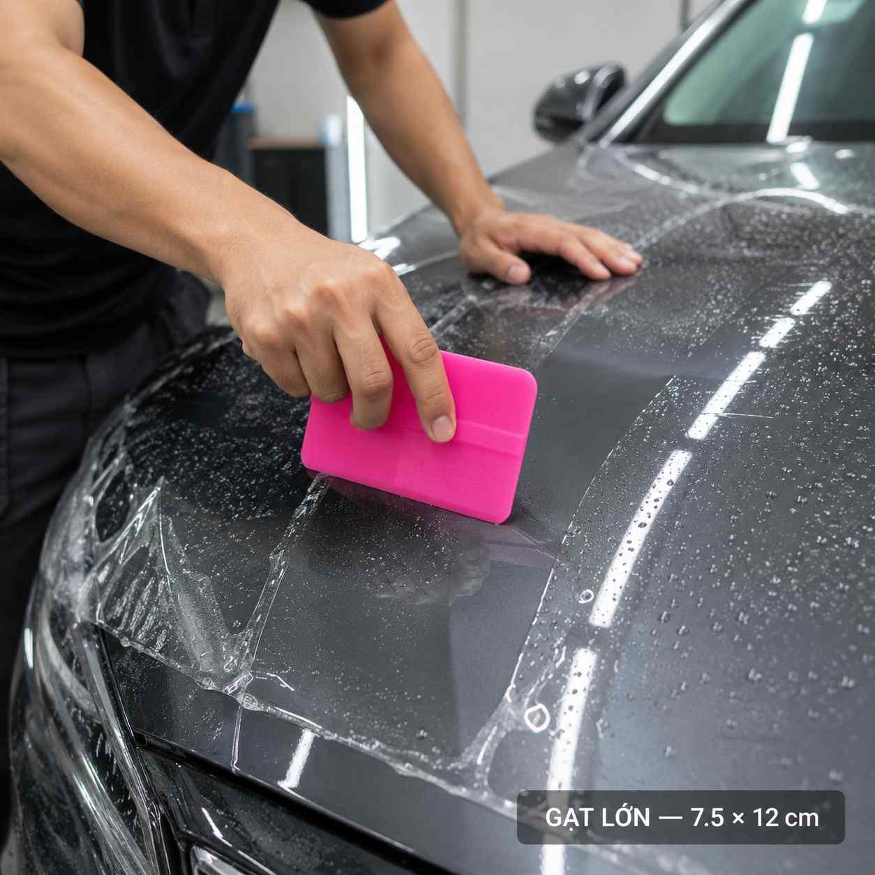 gạt cao su hỗ trợ dán ppf, decal đổi màu xe