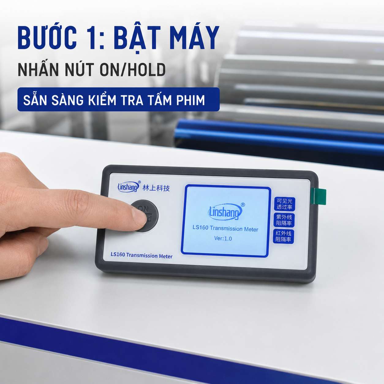 MÁY TEST PHIM CÁCH NHIỆT LS160