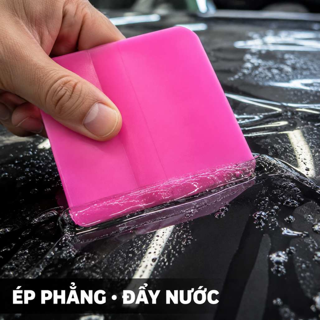 gạt cao su hỗ trợ dán ppf, decal đổi màu xe