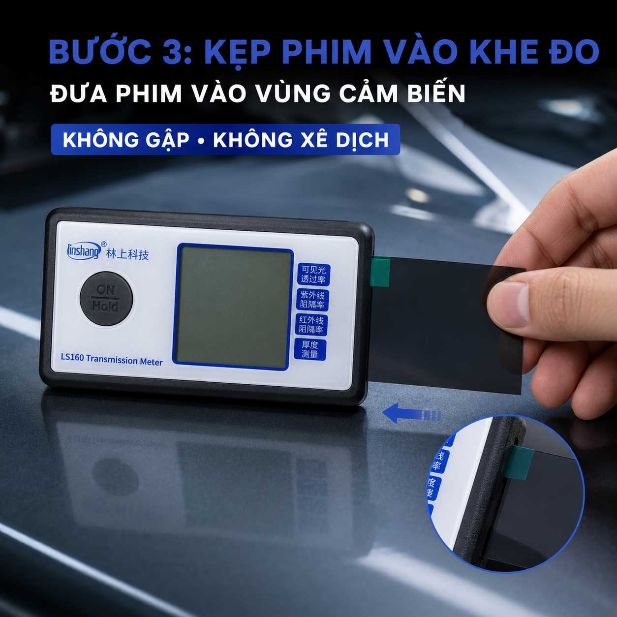 MÁY TEST PHIM CÁCH NHIỆT LS160
